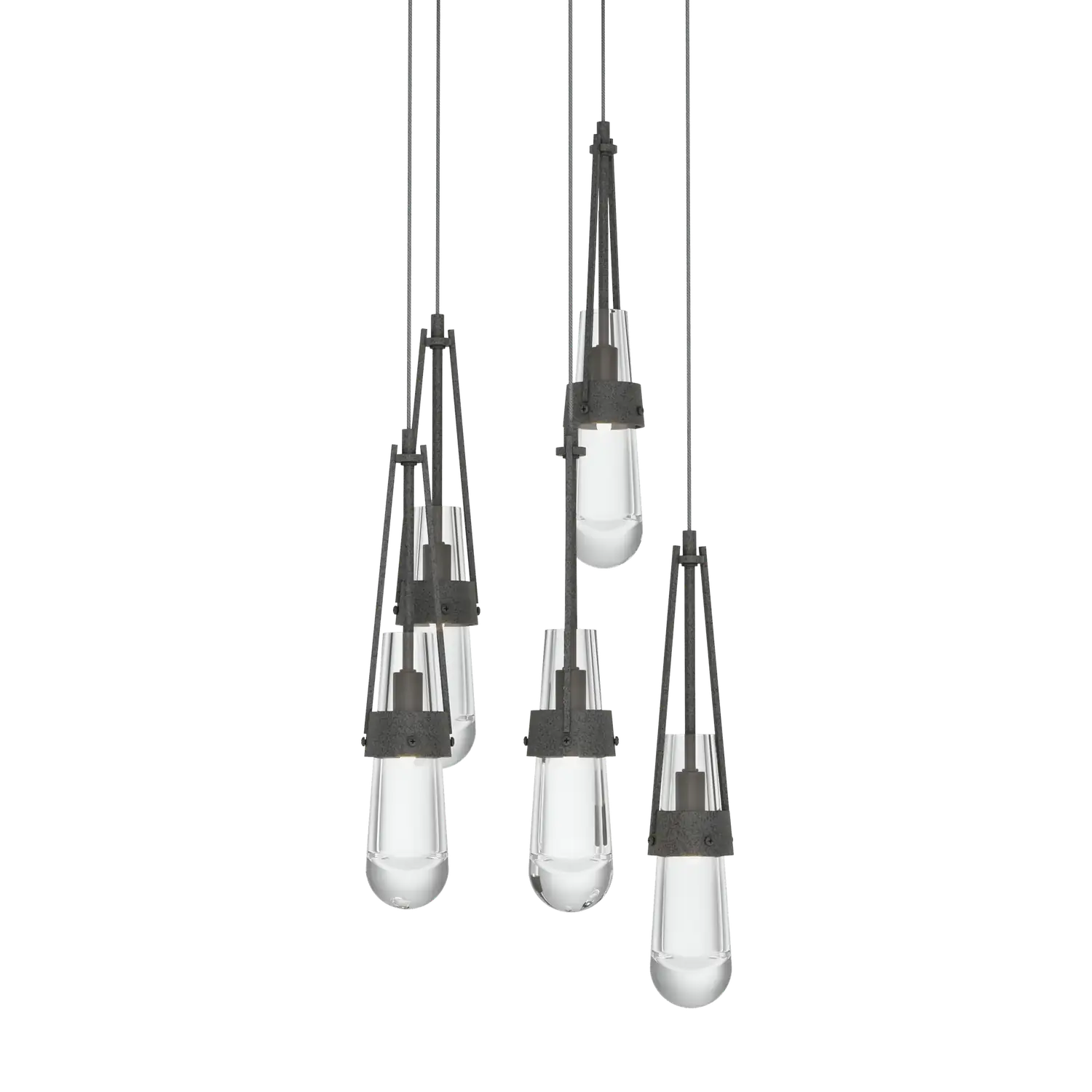 Hubbardton Forge, Link Glass Pendant, PENDANT LIGHT