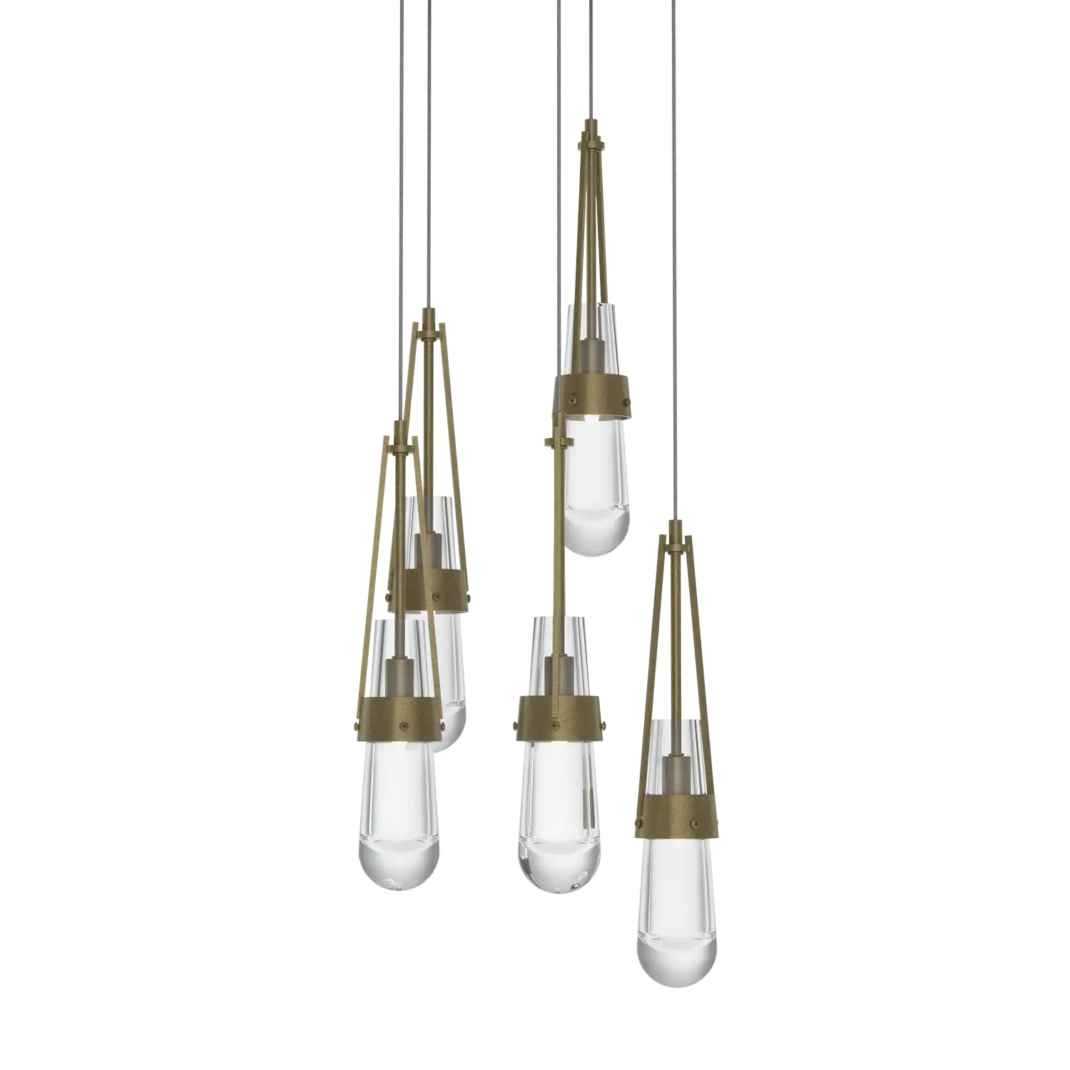 Hubbardton Forge, Link Glass Pendant, PENDANT LIGHT