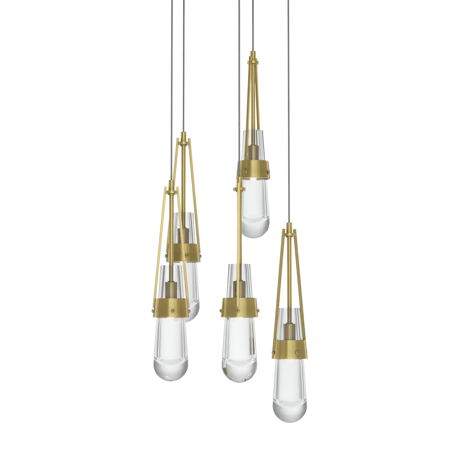Hubbardton Forge, Link Glass Pendant, PENDANT LIGHT