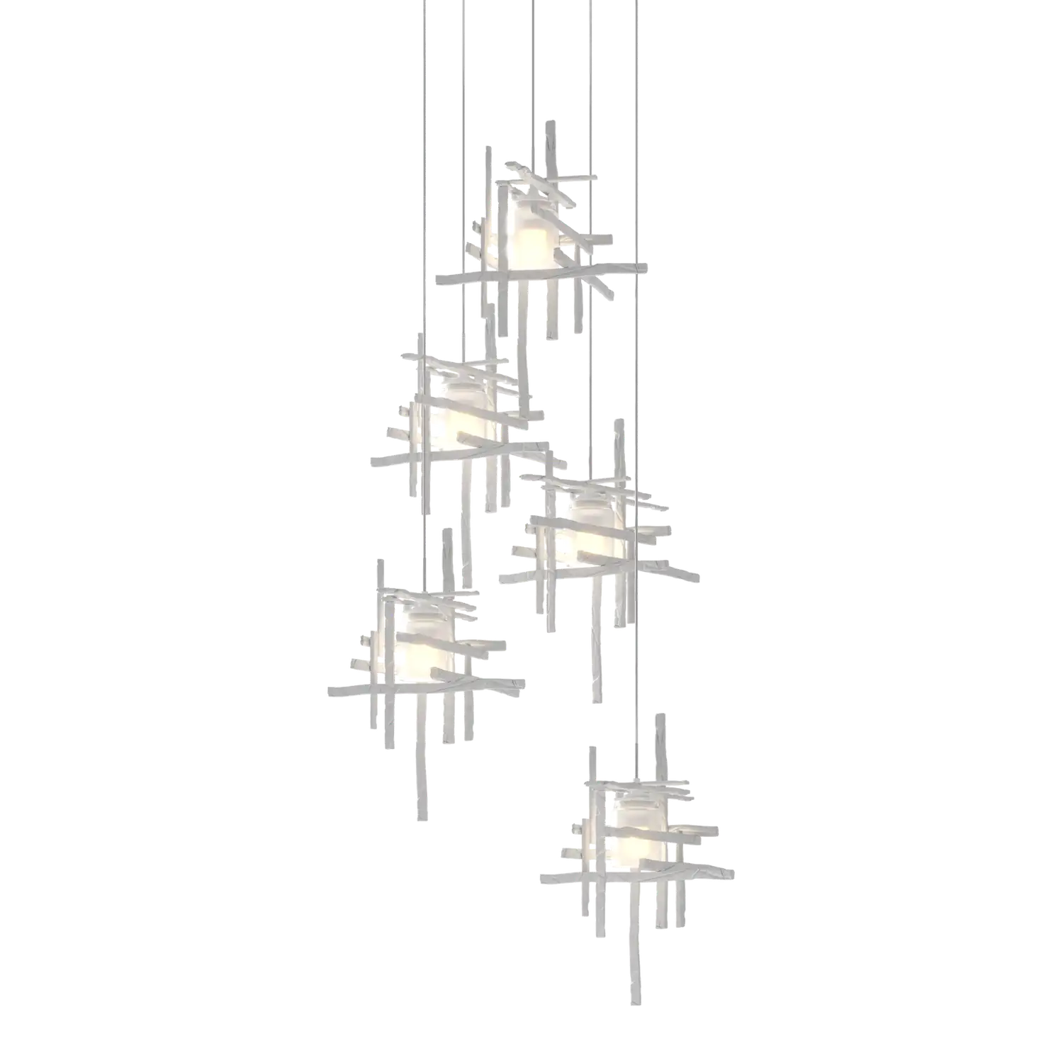 HUBBARDTON FORGE, TURA FROSTED GLASS PENDANT, PENDANT LIGHT