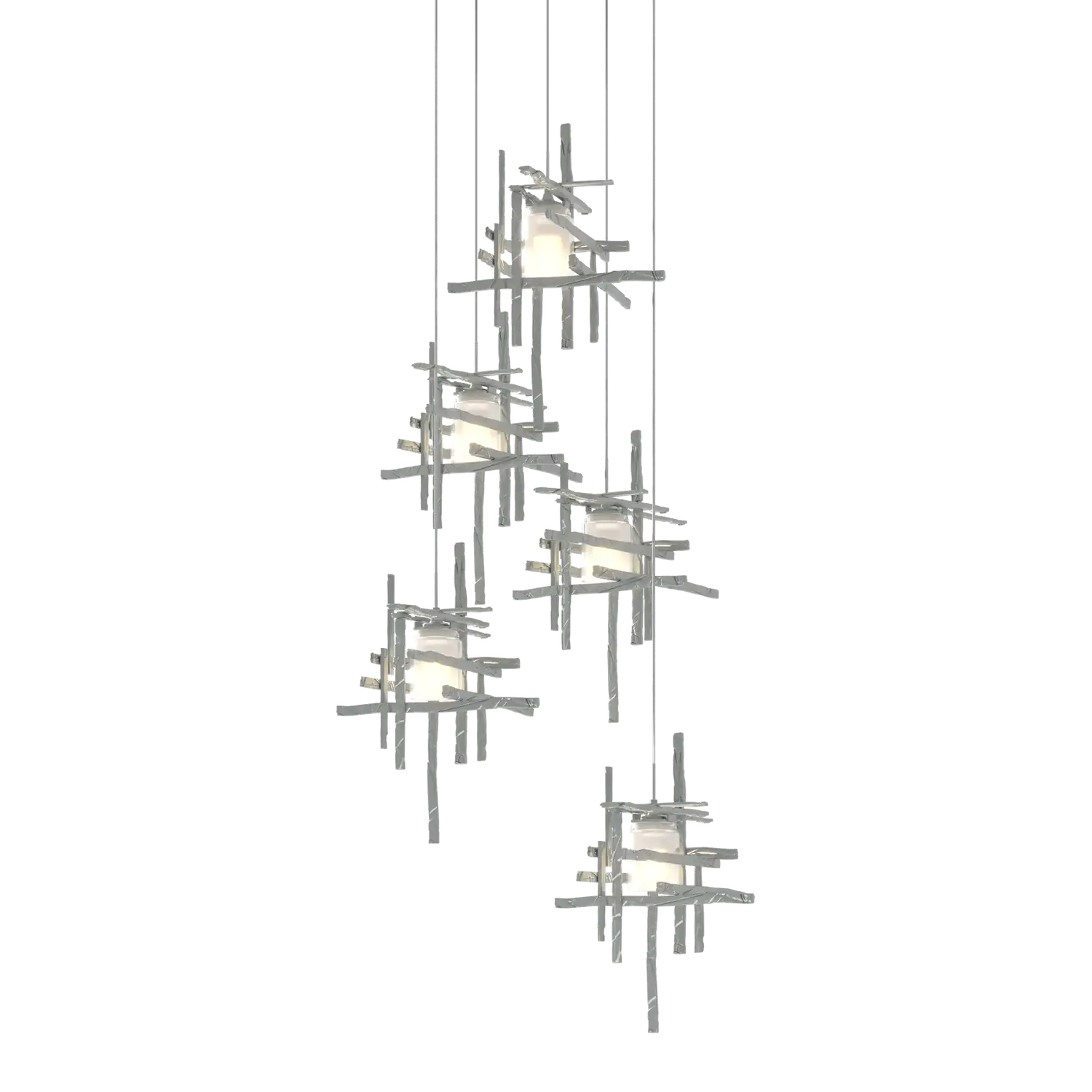 HUBBARDTON FORGE, TURA FROSTED GLASS PENDANT, PENDANT LIGHT