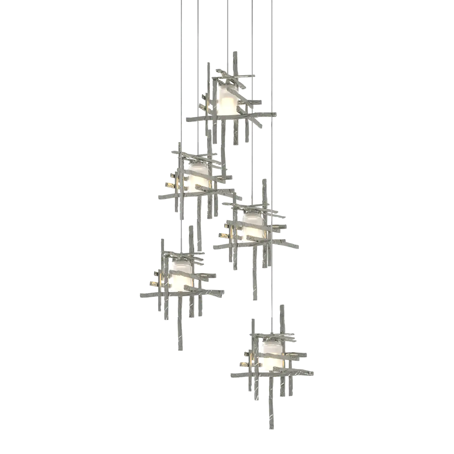 HUBBARDTON FORGE, TURA FROSTED GLASS PENDANT, PENDANT LIGHT