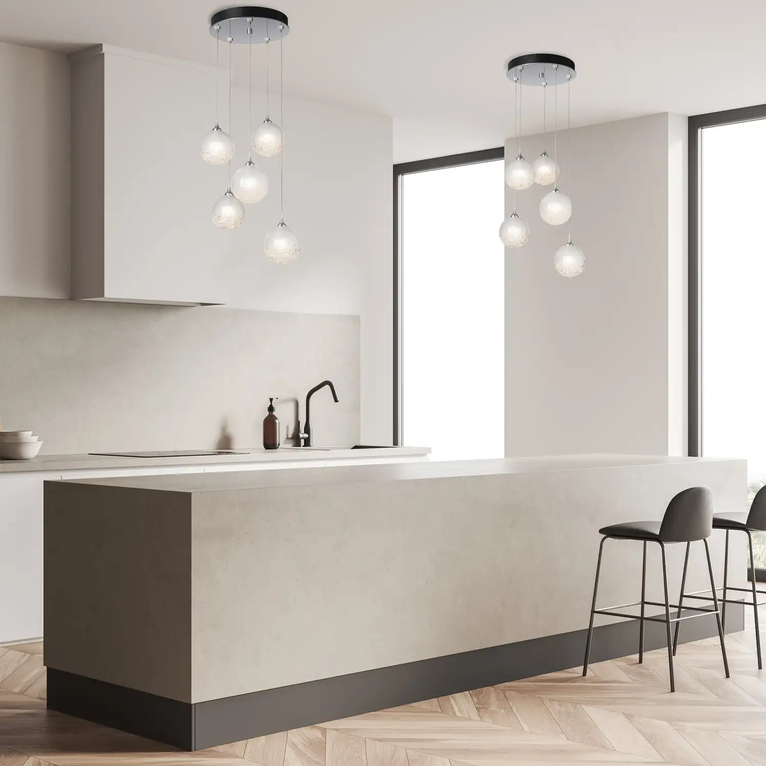 Hubbardton Forge, FRITZ GLOBE PENDANT, PENDANT LIGHT