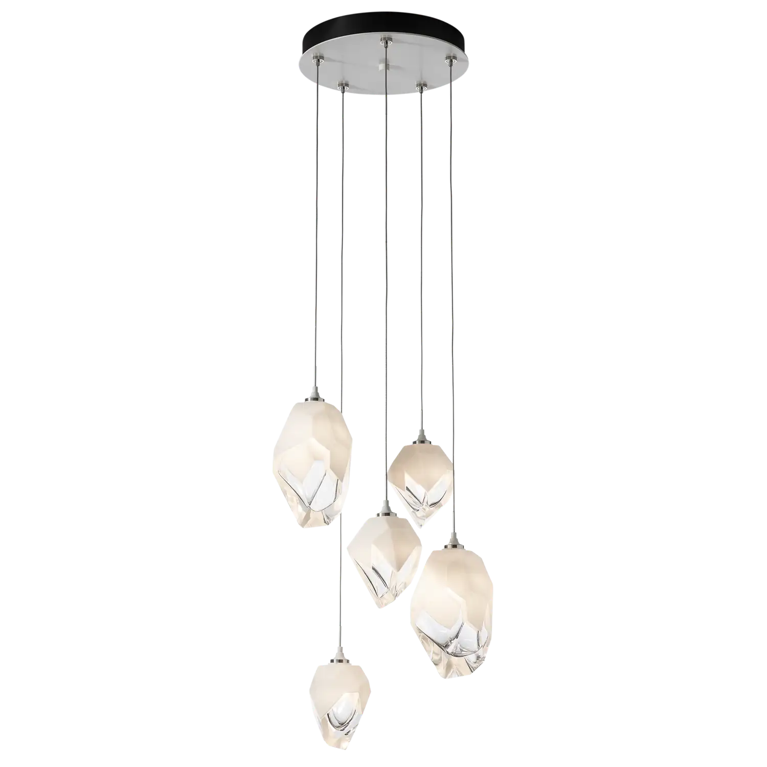 Hubbardton Forge, Chrysalis Mixed Crystal Pendant, PENDANT LIGHT