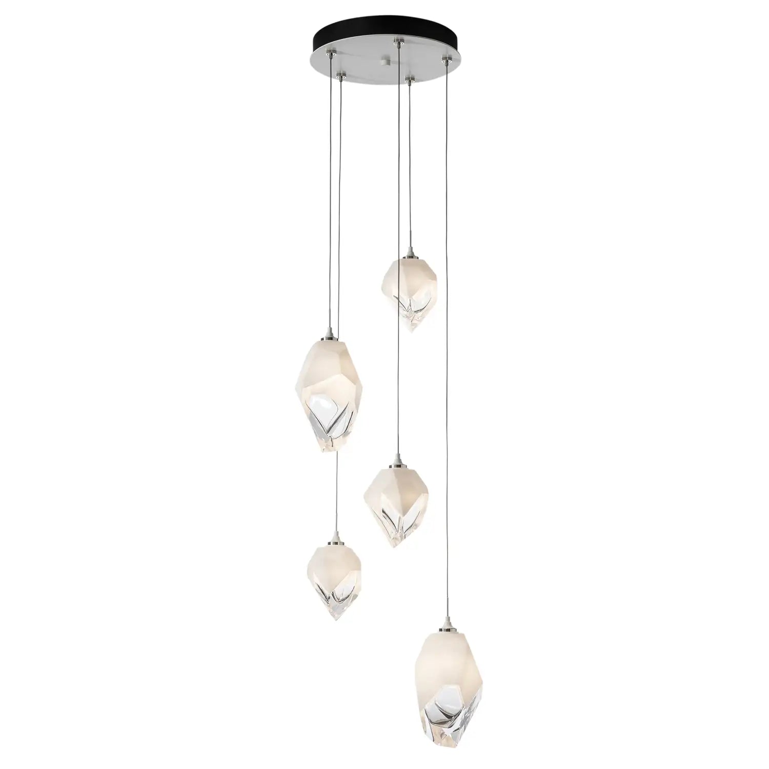 Hubbardton Forge, Chrysalis Mixed Crystal Pendant, PENDANT LIGHT