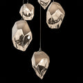 Hubbardton Forge, Chrysalis Mixed Crystal Pendant, PENDANT LIGHT