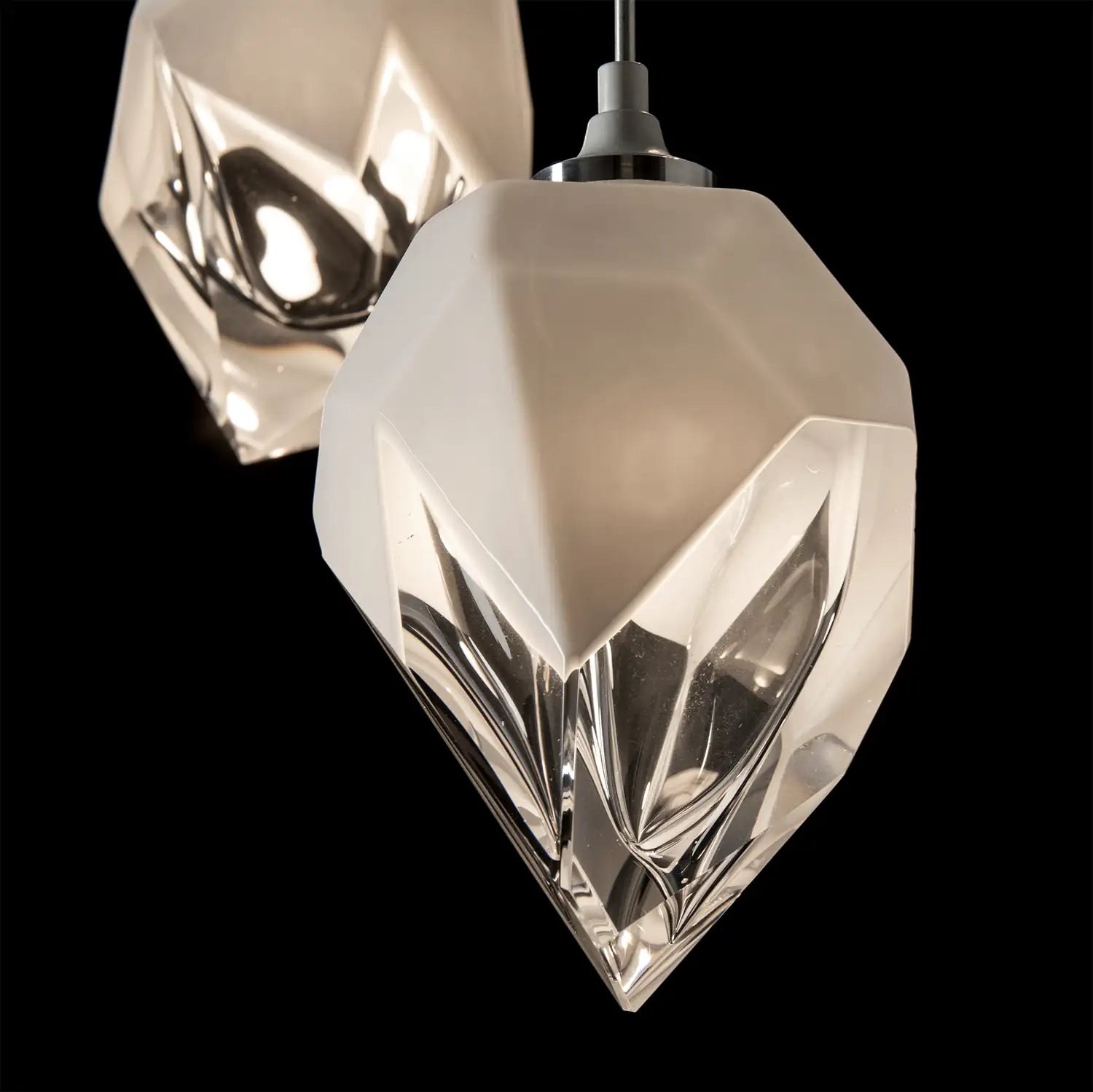 Hubbardton Forge, Chrysalis Mixed Crystal Pendant, PENDANT LIGHT