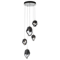 Hubbardton Forge, Chrysalis Mixed Crystal Pendant, PENDANT LIGHT