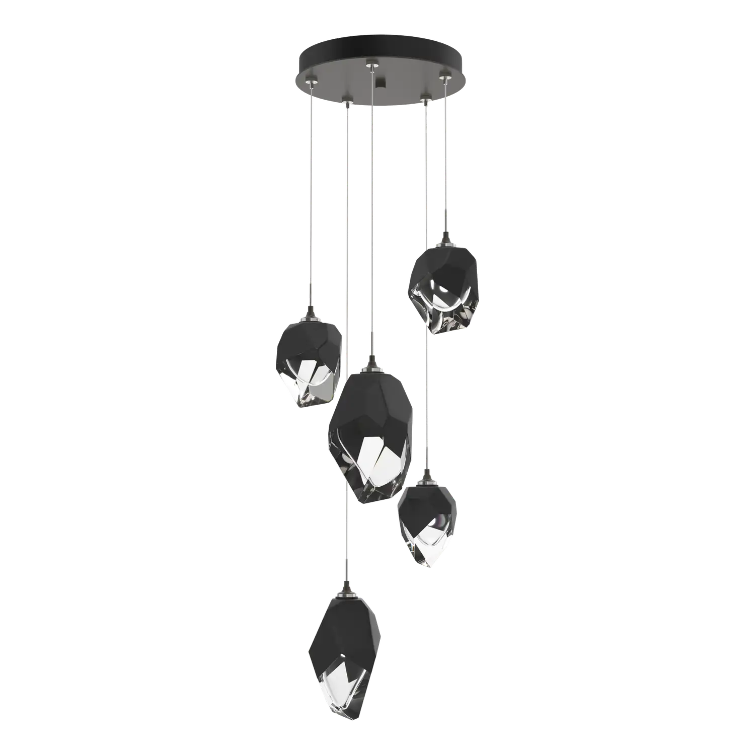 Hubbardton Forge, Chrysalis Mixed Crystal Pendant, PENDANT LIGHT