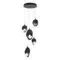 Hubbardton Forge, Chrysalis Mixed Crystal Pendant, PENDANT LIGHT