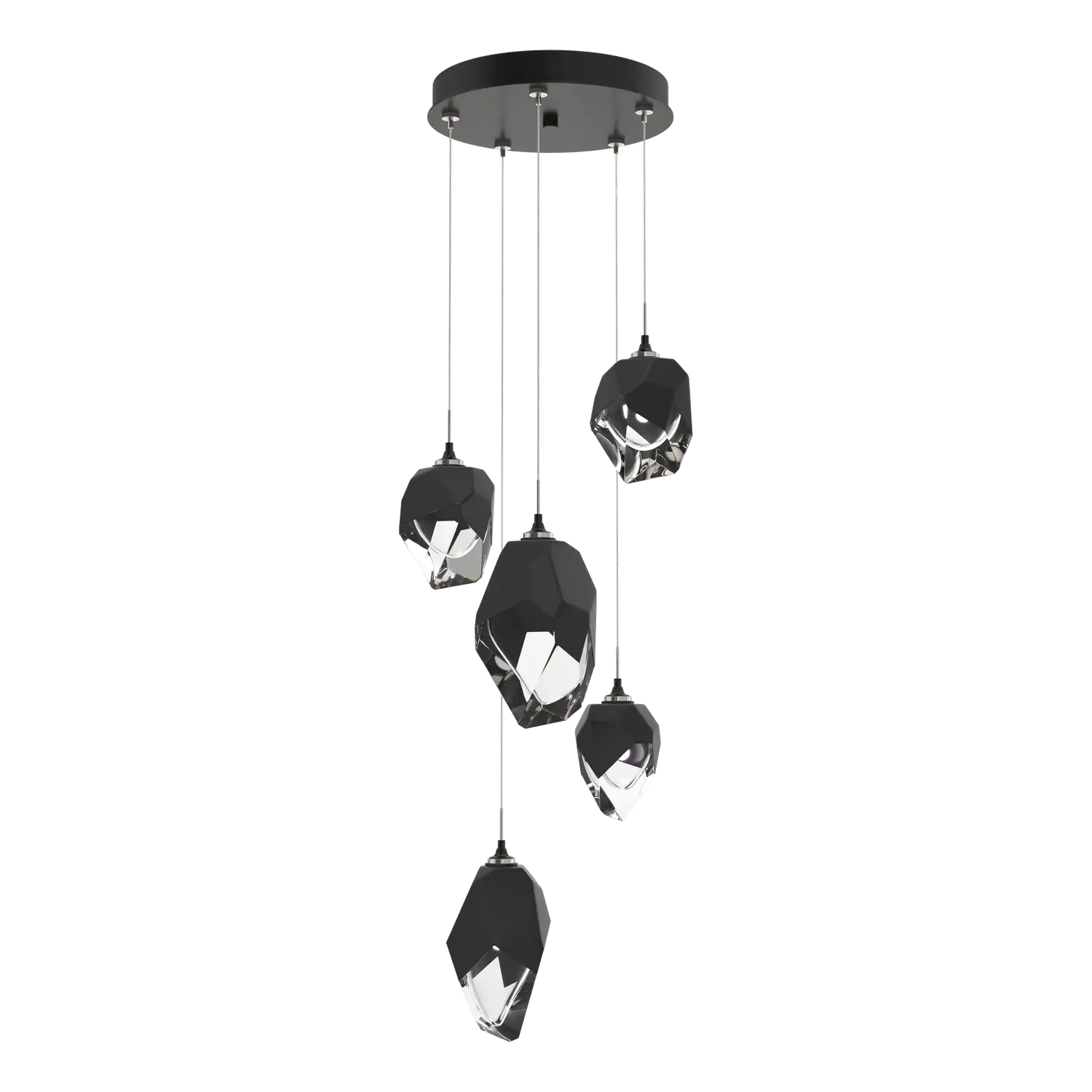 Hubbardton Forge, Chrysalis Mixed Crystal Pendant, PENDANT LIGHT