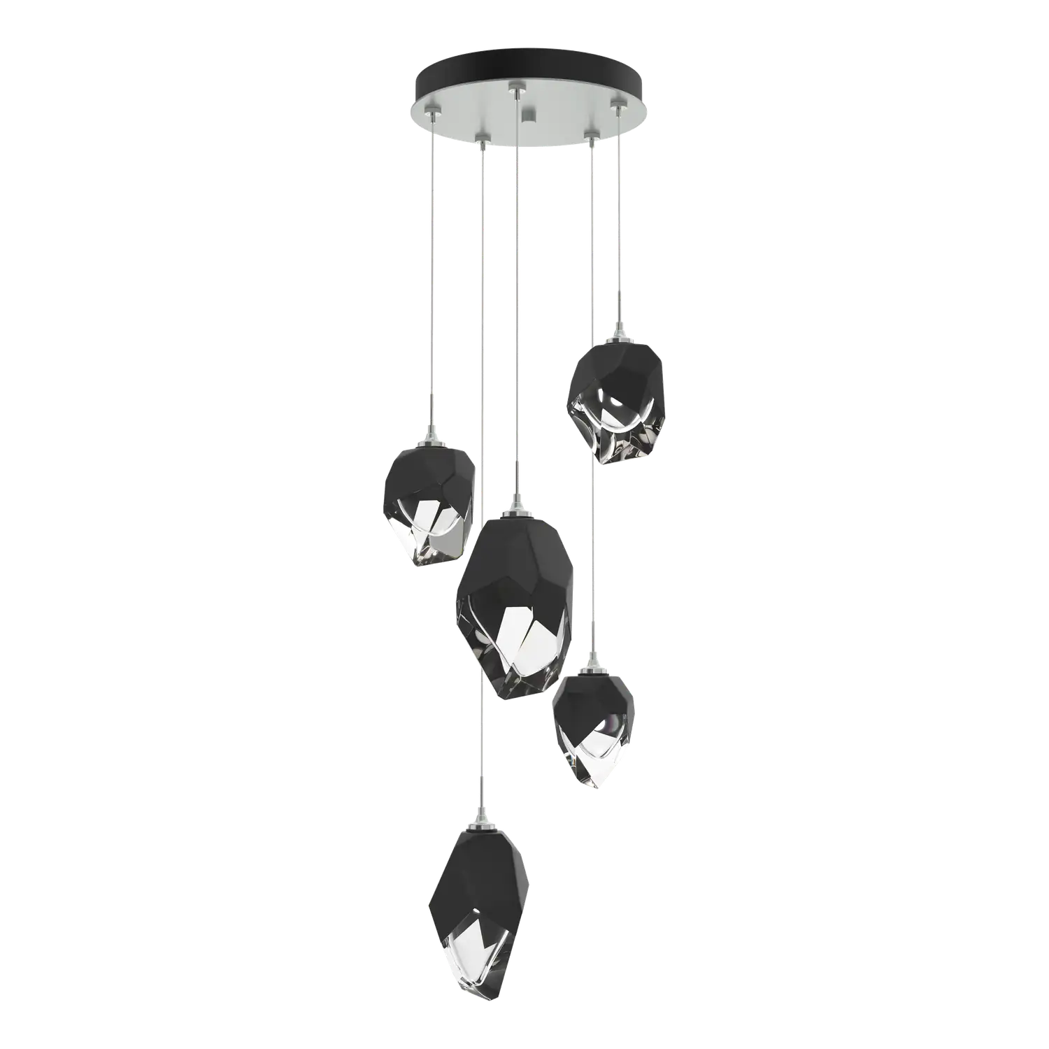 Hubbardton Forge, Chrysalis Mixed Crystal Pendant, PENDANT LIGHT