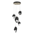 Hubbardton Forge, Chrysalis Mixed Crystal Pendant, PENDANT LIGHT
