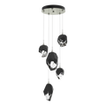 Hubbardton Forge, Chrysalis Mixed Crystal Pendant, PENDANT LIGHT