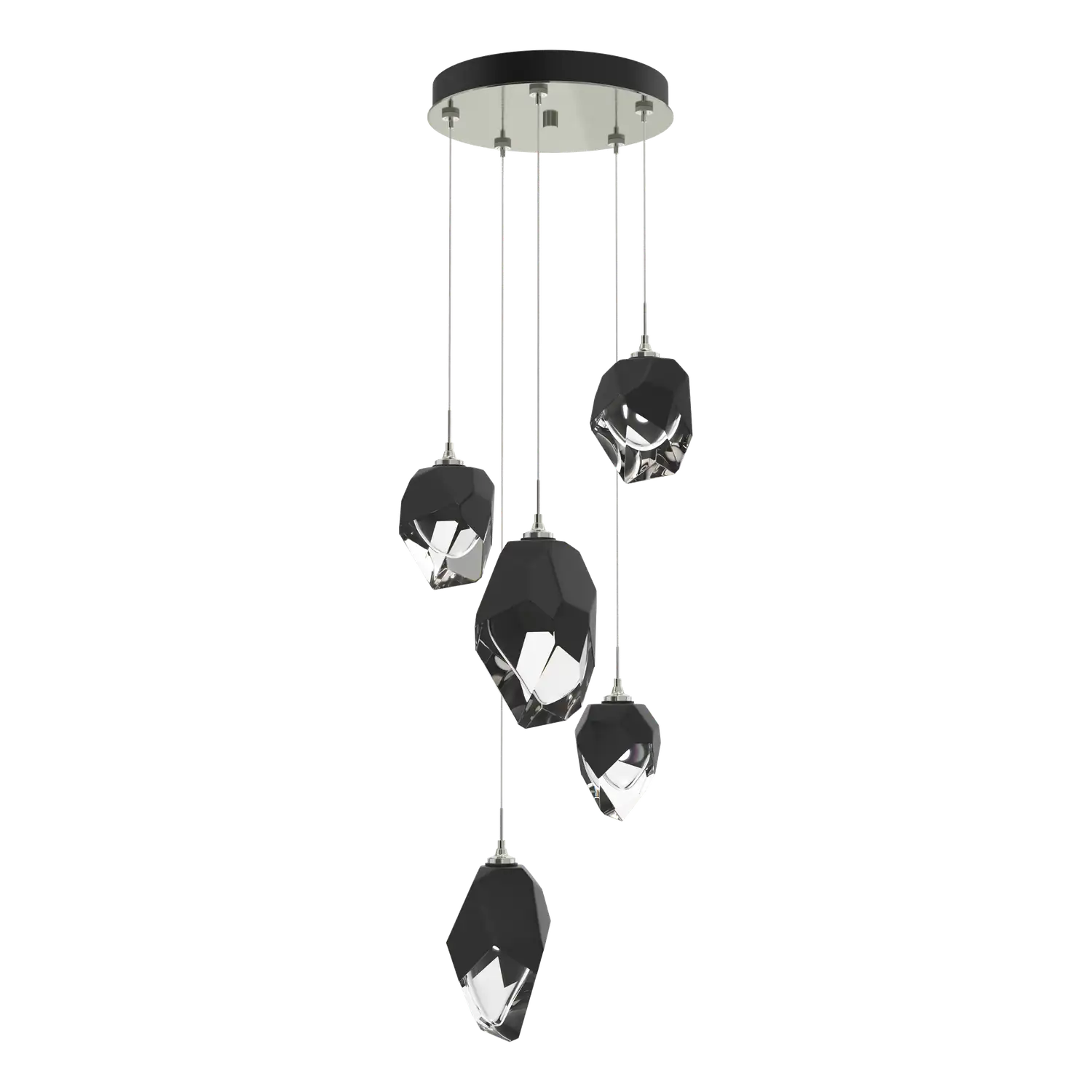 Hubbardton Forge, Chrysalis Mixed Crystal Pendant, PENDANT LIGHT