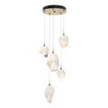 Hubbardton Forge, Chrysalis Mixed Crystal Pendant, PENDANT LIGHT