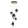 Hubbardton Forge, Chrysalis Mixed Crystal Pendant, PENDANT LIGHT
