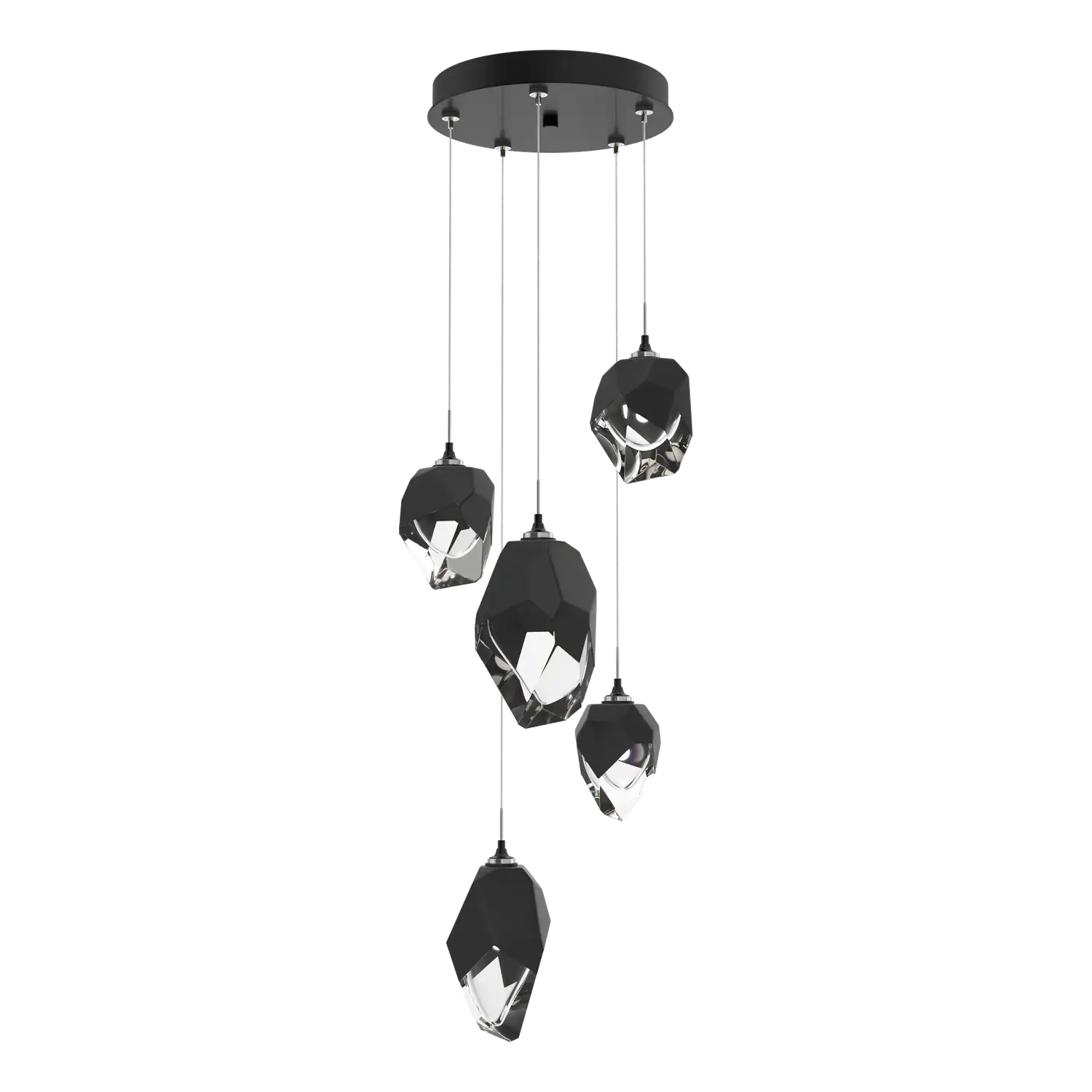 Hubbardton Forge, Chrysalis Mixed Crystal Pendant, PENDANT LIGHT