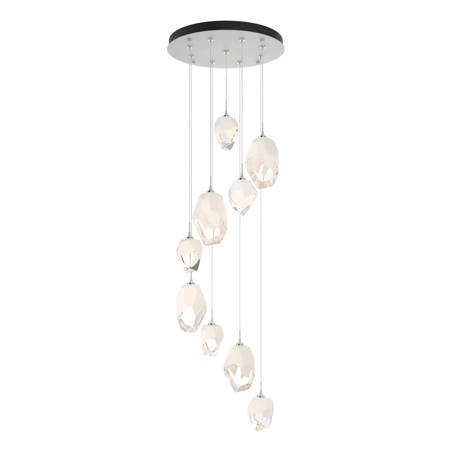 Hubbardton Forge, Chrysalis Mixed Crystal Pendant, PENDANT LIGHT