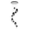 Hubbardton Forge, Chrysalis Mixed Crystal Pendant, PENDANT LIGHT