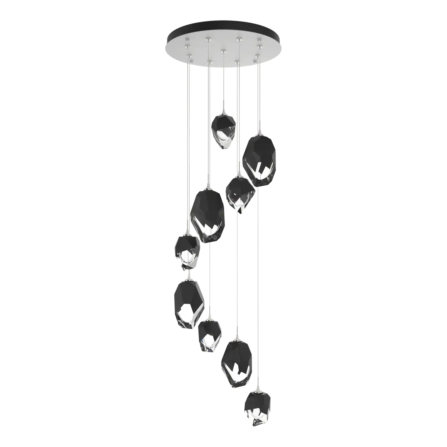 Hubbardton Forge, Chrysalis Mixed Crystal Pendant, PENDANT LIGHT