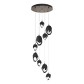 Hubbardton Forge, Chrysalis Mixed Crystal Pendant, PENDANT LIGHT
