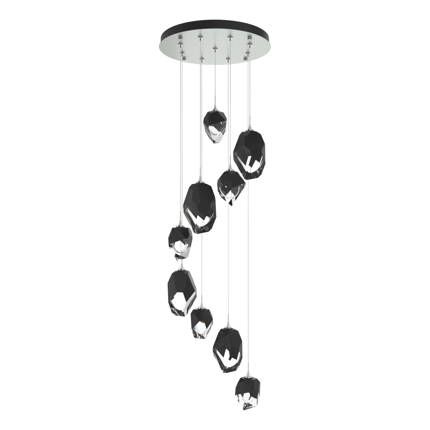 Hubbardton Forge, Chrysalis Mixed Crystal Pendant, PENDANT LIGHT
