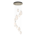 Hubbardton Forge, Chrysalis Mixed Crystal Pendant, PENDANT LIGHT