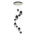 Hubbardton Forge, Chrysalis Mixed Crystal Pendant, PENDANT LIGHT