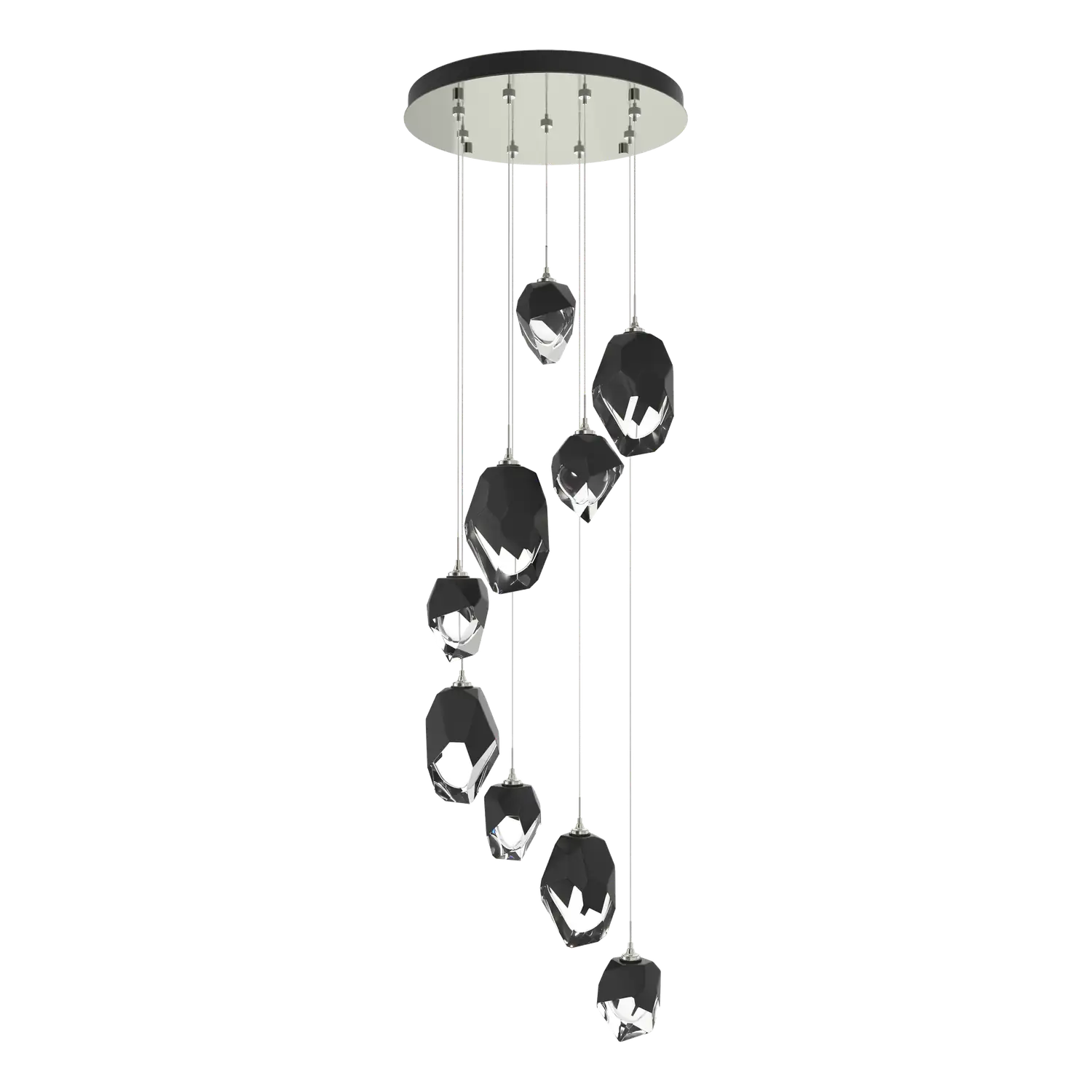 Hubbardton Forge, Chrysalis Mixed Crystal Pendant, PENDANT LIGHT