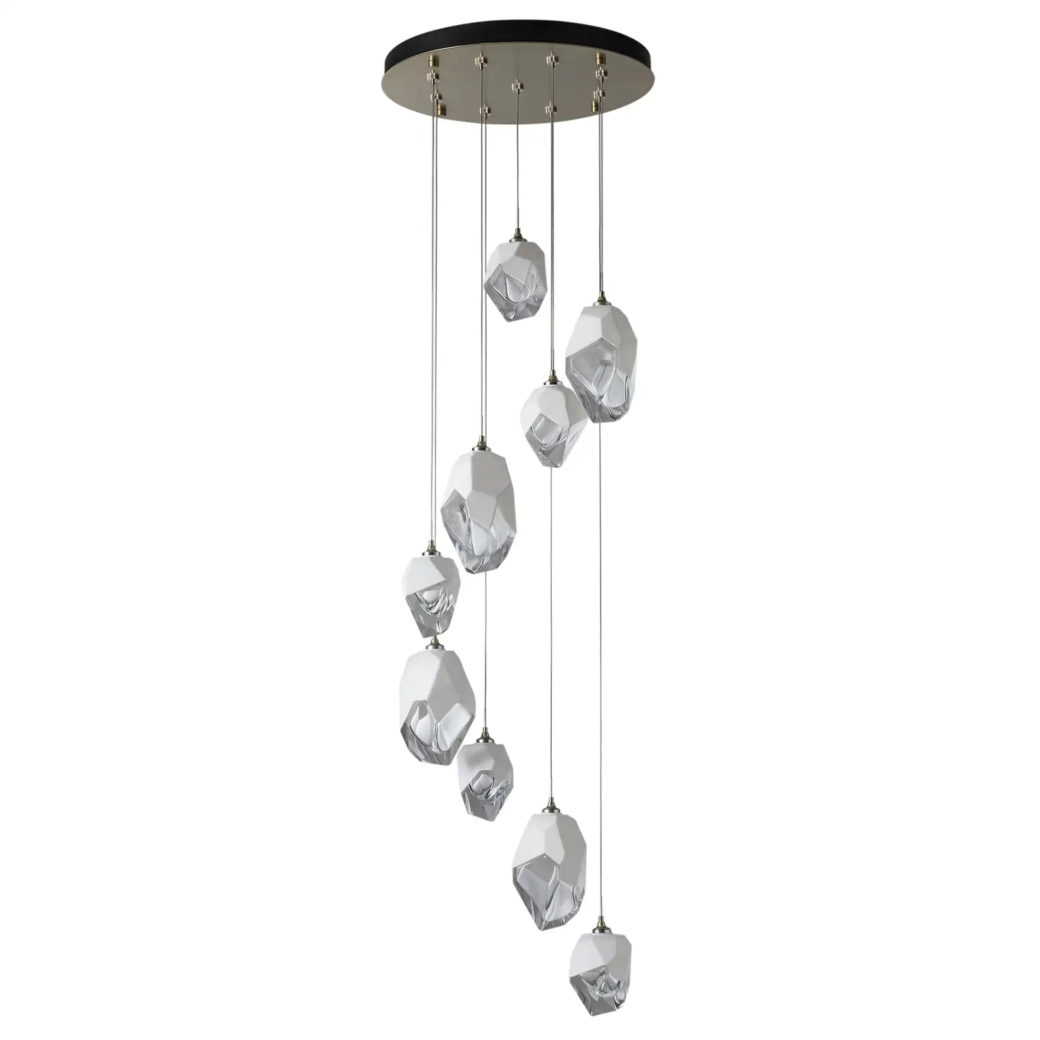 Hubbardton Forge, Chrysalis Mixed Crystal Pendant, PENDANT LIGHT