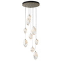 Hubbardton Forge, Chrysalis Mixed Crystal Pendant, PENDANT LIGHT