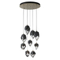 Hubbardton Forge, Chrysalis Mixed Crystal Pendant, PENDANT LIGHT