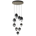 Hubbardton Forge, Chrysalis Mixed Crystal Pendant, PENDANT LIGHT