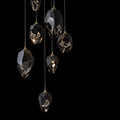 Hubbardton Forge, Chrysalis Mixed Crystal Pendant, PENDANT LIGHT