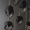 Hubbardton Forge, Chrysalis Mixed Crystal Pendant, PENDANT LIGHT