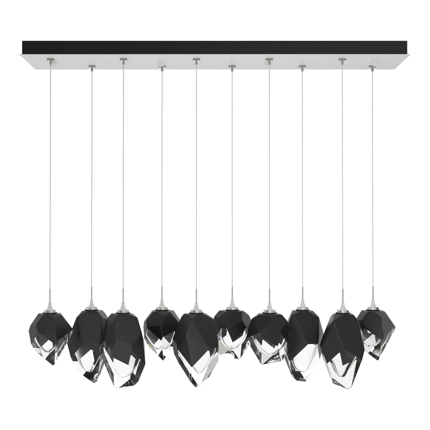 Hubbardton Forge, Chrysalis Mixed Crystal Pendant, PENDANT LIGHT