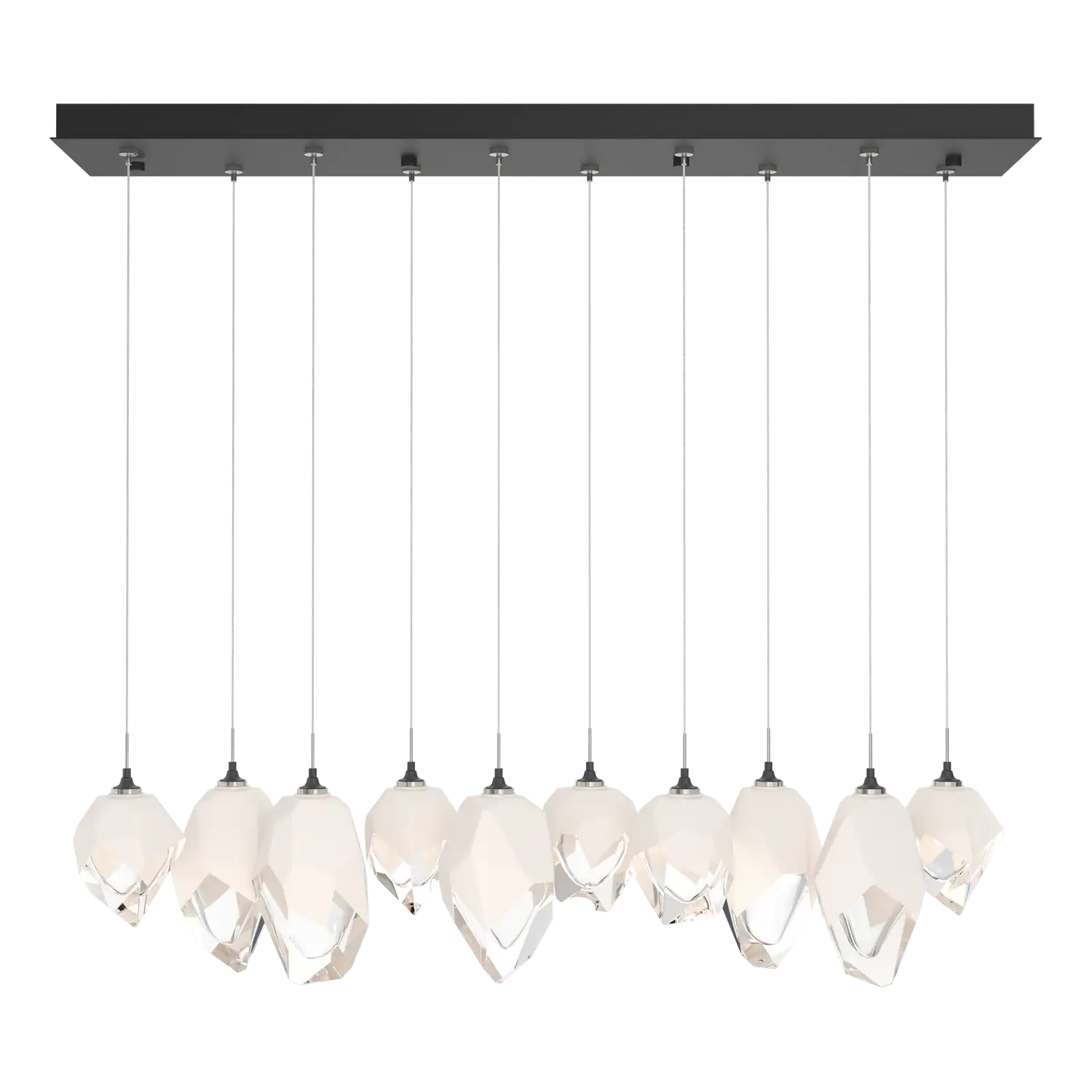 Hubbardton Forge, Chrysalis Mixed Crystal Pendant, PENDANT LIGHT