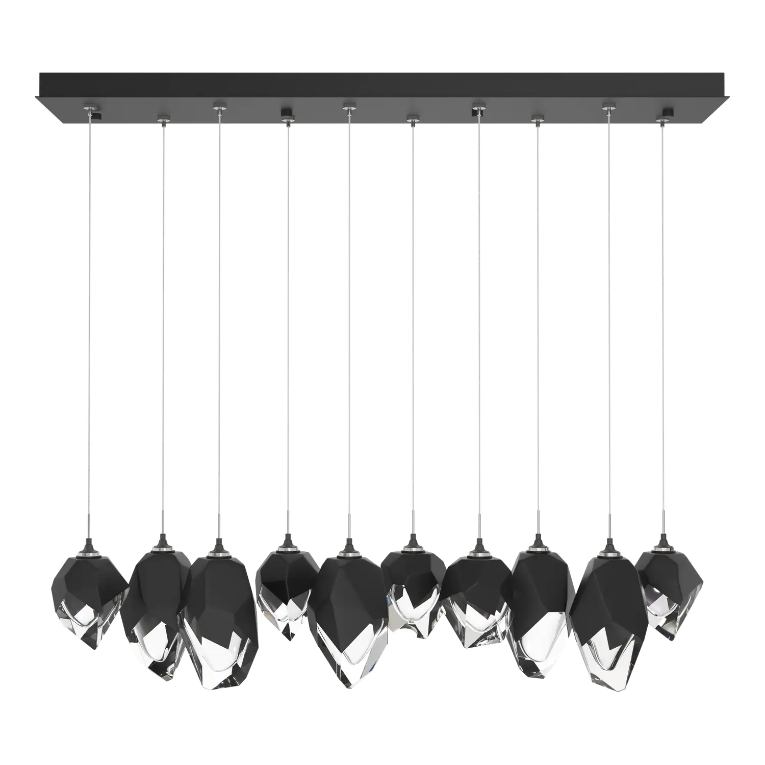 Hubbardton Forge, Chrysalis Mixed Crystal Pendant, PENDANT LIGHT