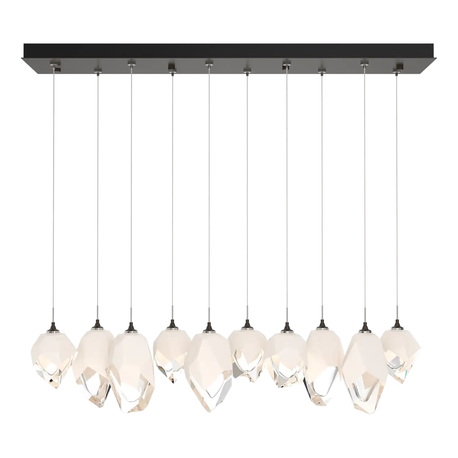 Hubbardton Forge, Chrysalis Mixed Crystal Pendant, PENDANT LIGHT