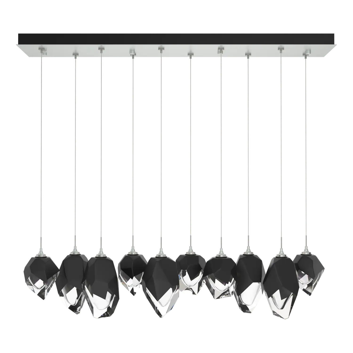 Hubbardton Forge, Chrysalis Mixed Crystal Pendant, PENDANT LIGHT