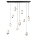 Hubbardton Forge, Chrysalis Mixed Crystal Pendant, PENDANT LIGHT