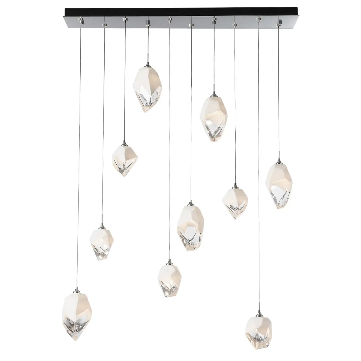 Hubbardton Forge, Chrysalis Mixed Crystal Pendant, PENDANT LIGHT