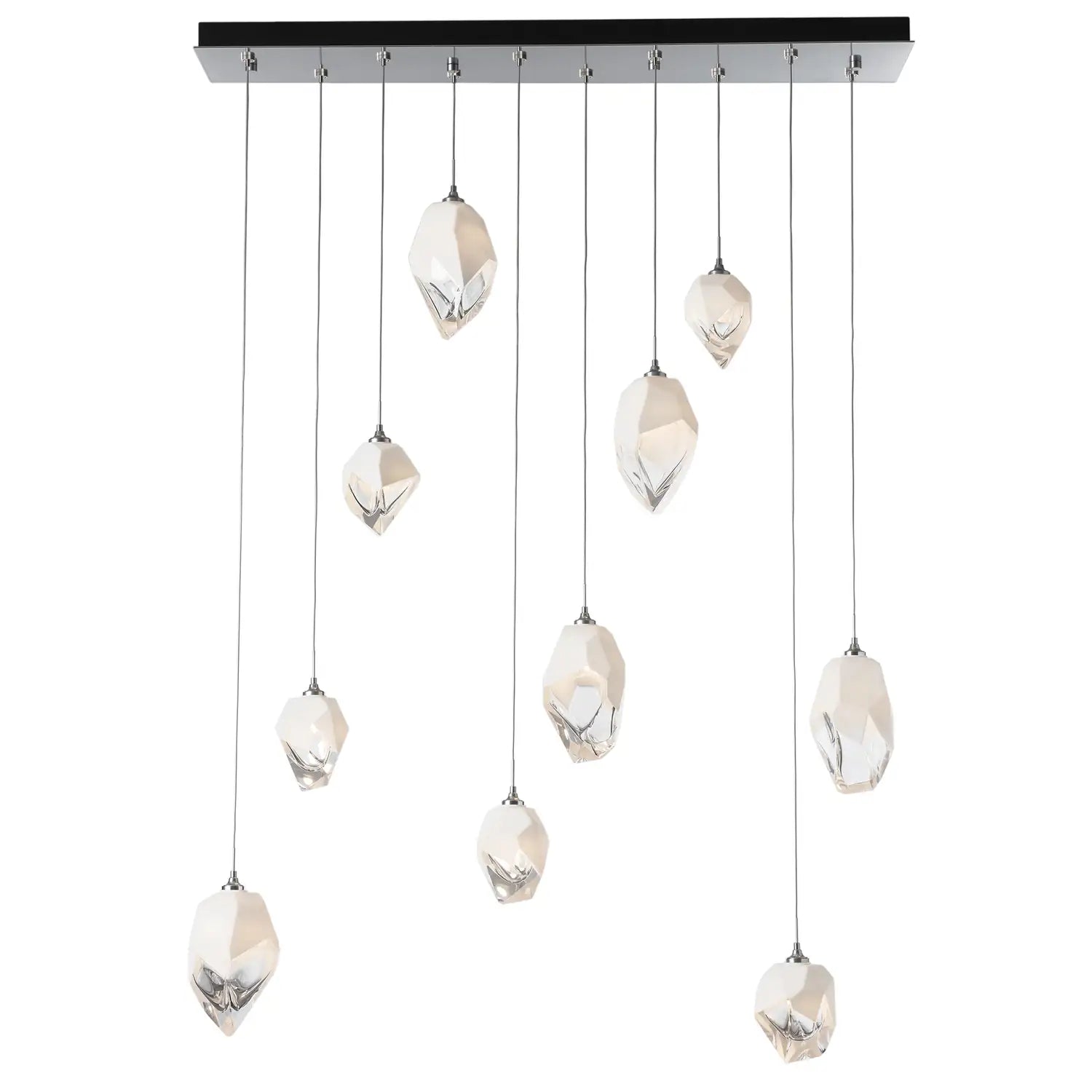 Hubbardton Forge, Chrysalis Mixed Crystal Pendant, PENDANT LIGHT