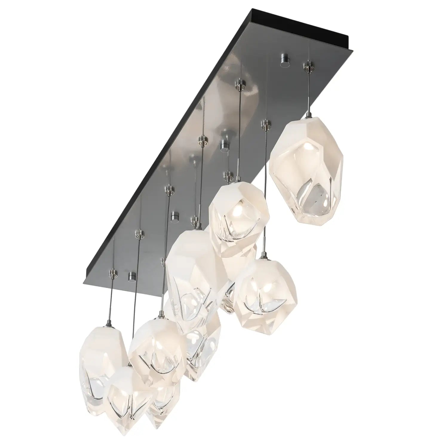 Hubbardton Forge, Chrysalis Mixed Crystal Pendant, PENDANT LIGHT