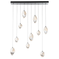 Hubbardton Forge, Chrysalis Mixed Crystal Pendant, PENDANT LIGHT