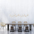 Hubbardton Forge, Chrysalis Mixed Crystal Pendant, PENDANT LIGHT
