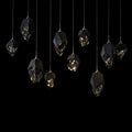 Hubbardton Forge, Chrysalis Mixed Crystal Pendant, PENDANT LIGHT