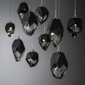 Hubbardton Forge, Chrysalis Mixed Crystal Pendant, PENDANT LIGHT