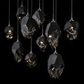 Hubbardton Forge, Chrysalis Mixed Crystal Pendant, PENDANT LIGHT